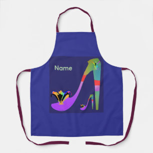 Personalise High Heels Cobbler Design Apron