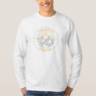 Personalise Hiker, Hiking Group, Mountain Circle T-Shirt