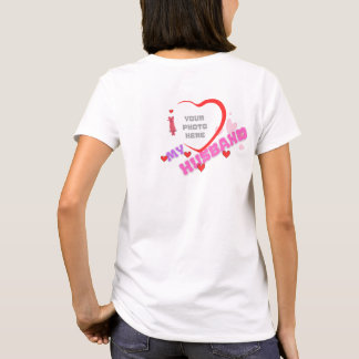 Personalise I Love My Husband T-Shirt