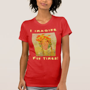Personalise Image & 2-lines positive Dreams T-Shirt
