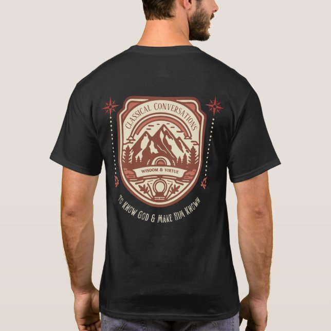 (Personalise it!)Classical Conversations Challenge T-Shirt (Back)