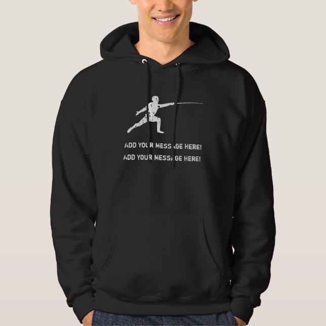 Personalise It, Fencing Hoodie (Front)