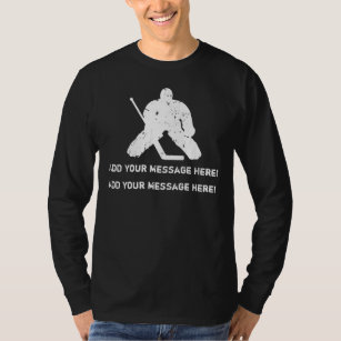 Personalise it, Hockey Goalie T-Shirt