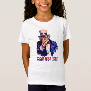 Personalise It Uncle Sam T-Shirt