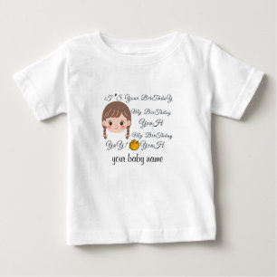Personalise iTS Your BirThdaY Baby T-Shirt