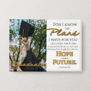 Personalise Jeremiah 29:11 Grad Cap Scripture