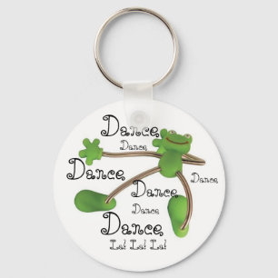 Personalise Key Chain Keychain - Dancing Frog