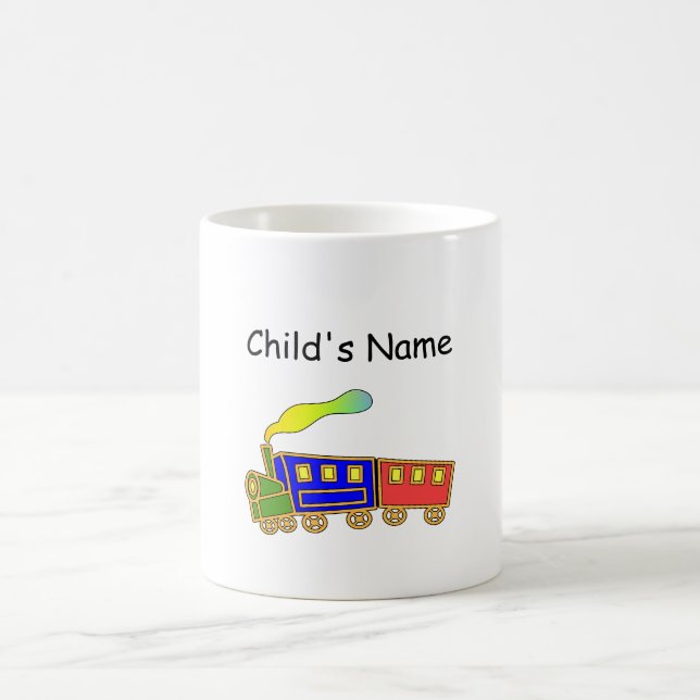 Personalise Kids Choo Choo Train Milk Juice Mug  (Center)