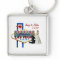 Personalise Las Vegas Wedding Keepsake Keychain