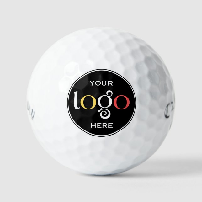 Personalise Logo Callaway Super soft Golf Balls (Front)
