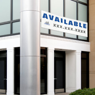 Personalise Mall Space Available Strip Mall Large  Banner