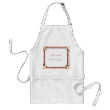 Personalise Me! Bridal Shower Apron-Autographable 