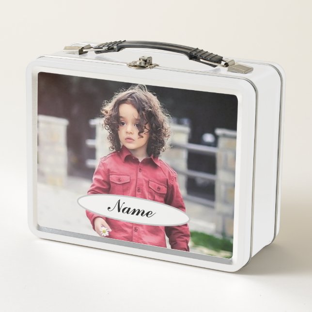 Personalise Metal Lunch Box (Front)