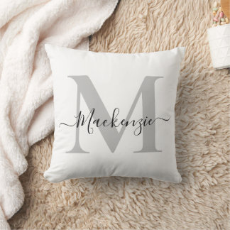 Personalise Monogram Initial Name Cushion