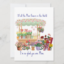 Personalise Mother's Day Card