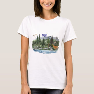 Personalise Mountain High Wildlife T-Shirt