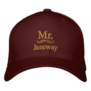 Personalise Mr & Mrs Embroidery Embroidered Cap