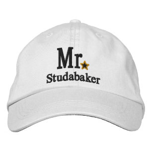 Personalise Mr & Mrs Embroidery Embroidered Cap