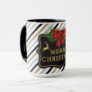 Personalise Name Christmas Coffee Secret Santa Mug