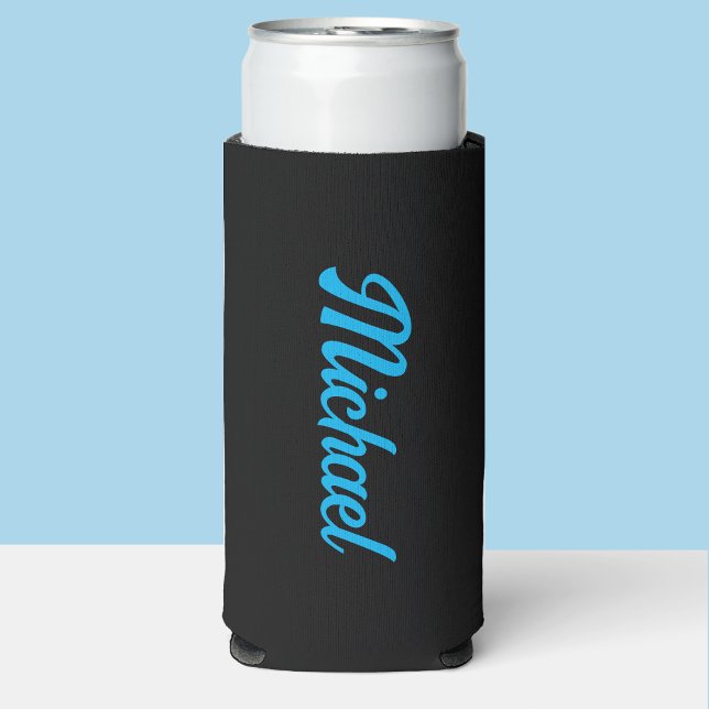 Personalise Name for a Useful Custom Gift Tall Sel Seltzer Can Cooler (Creator Uploaded)