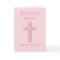 Personalise Name Granddaughter Baptism Pink Girl 