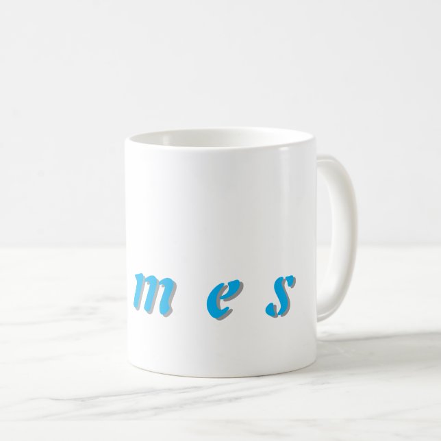 Personalise Name MUG (Front Right)