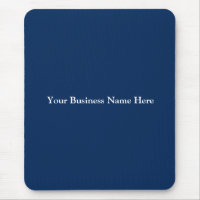 Personalise Navy Blue White Business Corporate 