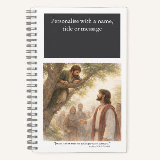 Personalise: No unimportant person Notebook