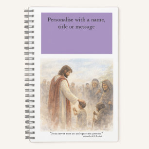 Personalise: No unimportant person Notebook