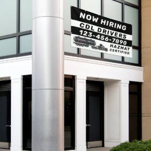 Personalise Now Hiring Hazmat CDL Drivers Banner