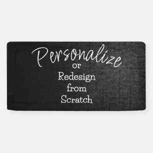 Personalise or Create from Scratch - Banner