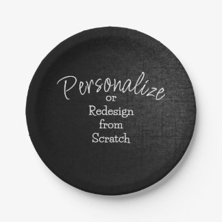 Personalise or Create from Scratch - Paper Plate