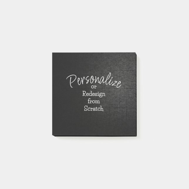 Personalise or Create from Scratch - Post-it Notes (Front)