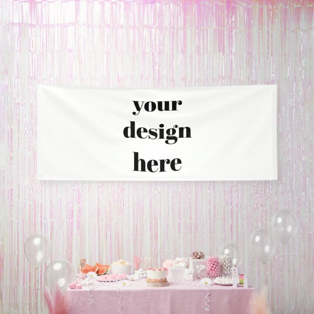 Personalise or Customise Banner (Party)