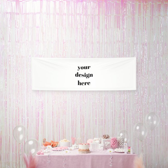 Personalise or Customise Banner (Party)