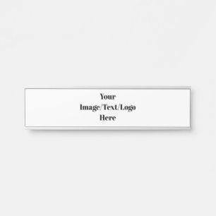 Personalise or Customise Blank Templates Door Sign