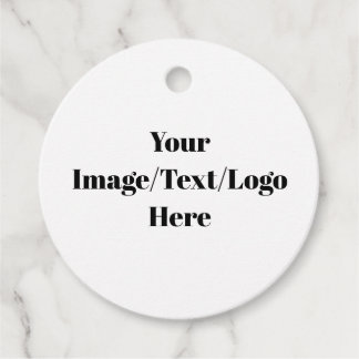 Personalise or Customise Blank Templates Favour Tags