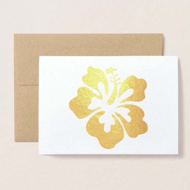 Personalise or Customise  Foil Card (Front With Envelope)