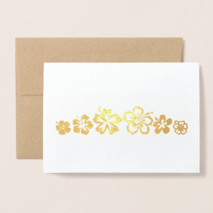 Personalise or Customise  Foil Card