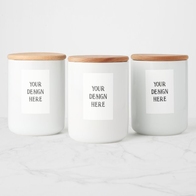 Personalise or Customise  Food Label (Bottles)