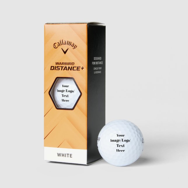 Personalise or Customise Golf Balls (Packaging)
