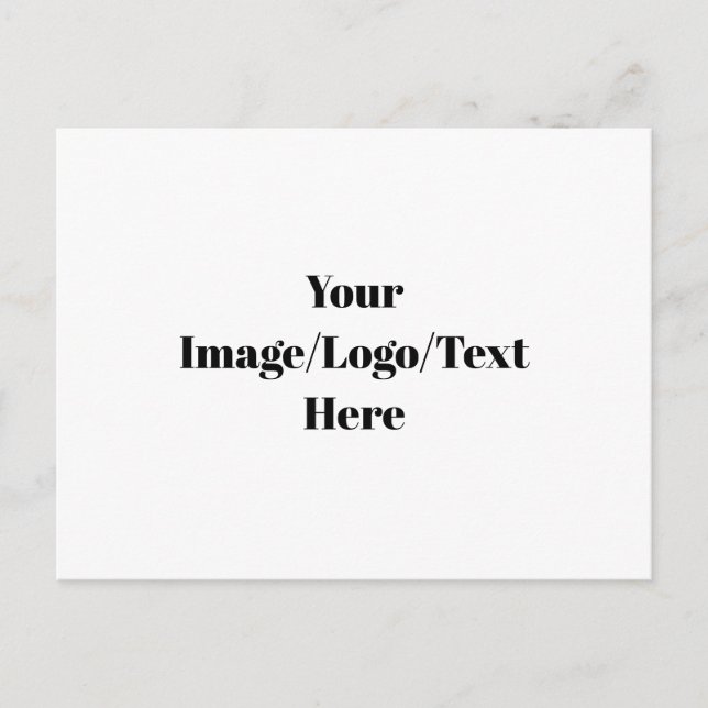 Personalise or Customise Holiday Postcard (Front)