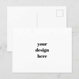 Personalise or Customise  Holiday Postcard