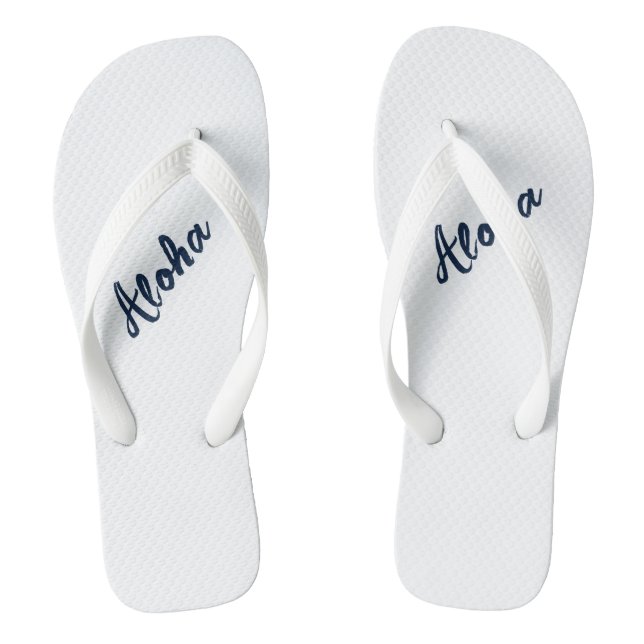 Personalise or Customise Jandals (Footbed)