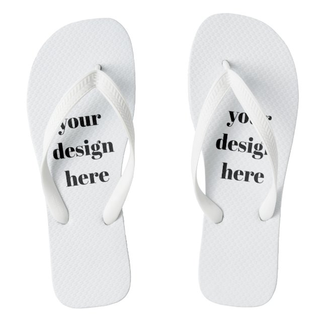 Personalise or Customise  Jandals (Footbed)