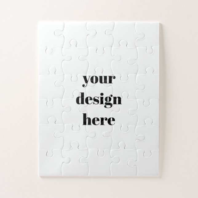 Personalise or Customise Jigsaw Puzzle (Vertical)