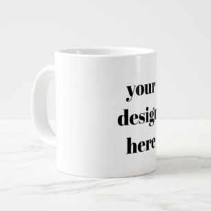 Personalise or Customise  Large Coffee Mug