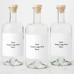 Personalise or Customise Liquor Bottle Label