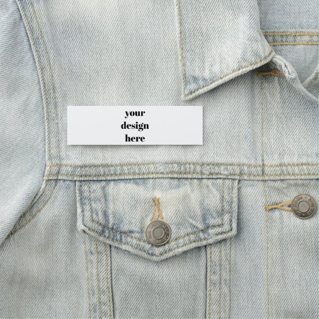 Personalise or Customise  Name Tag (In Situ)