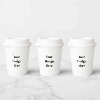 Personalise or Customise Paper Cups
